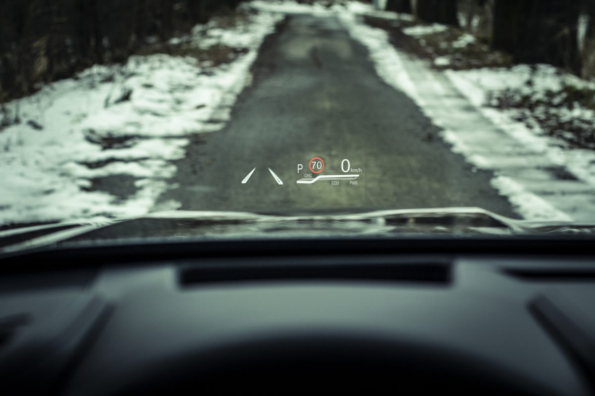 Toyota Highlander HeadUp display