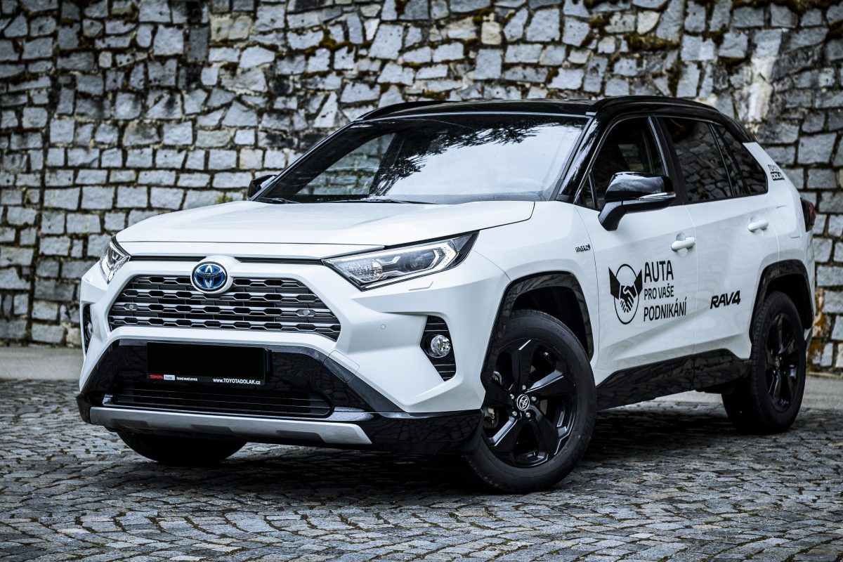 Toyota Rav4 hybrid - u zdi pohled předobok