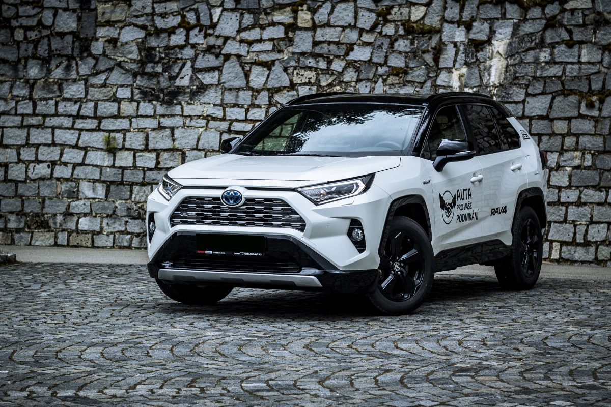 Toyota Rav4 hybrid - u zdi zepředu