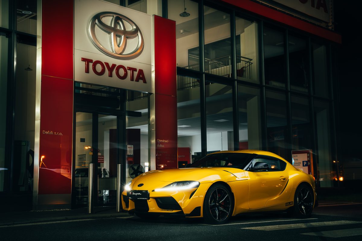 Toyota GR Supra pobočka Toyota Dolák