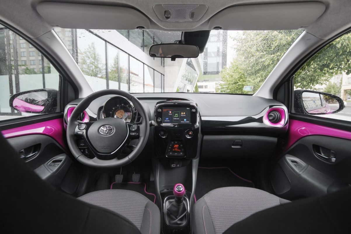 Toyota Aygo 2019 interiér