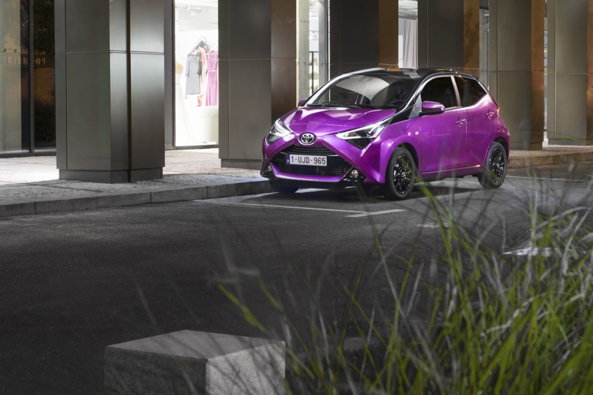 Toyota Aygo 2019 město