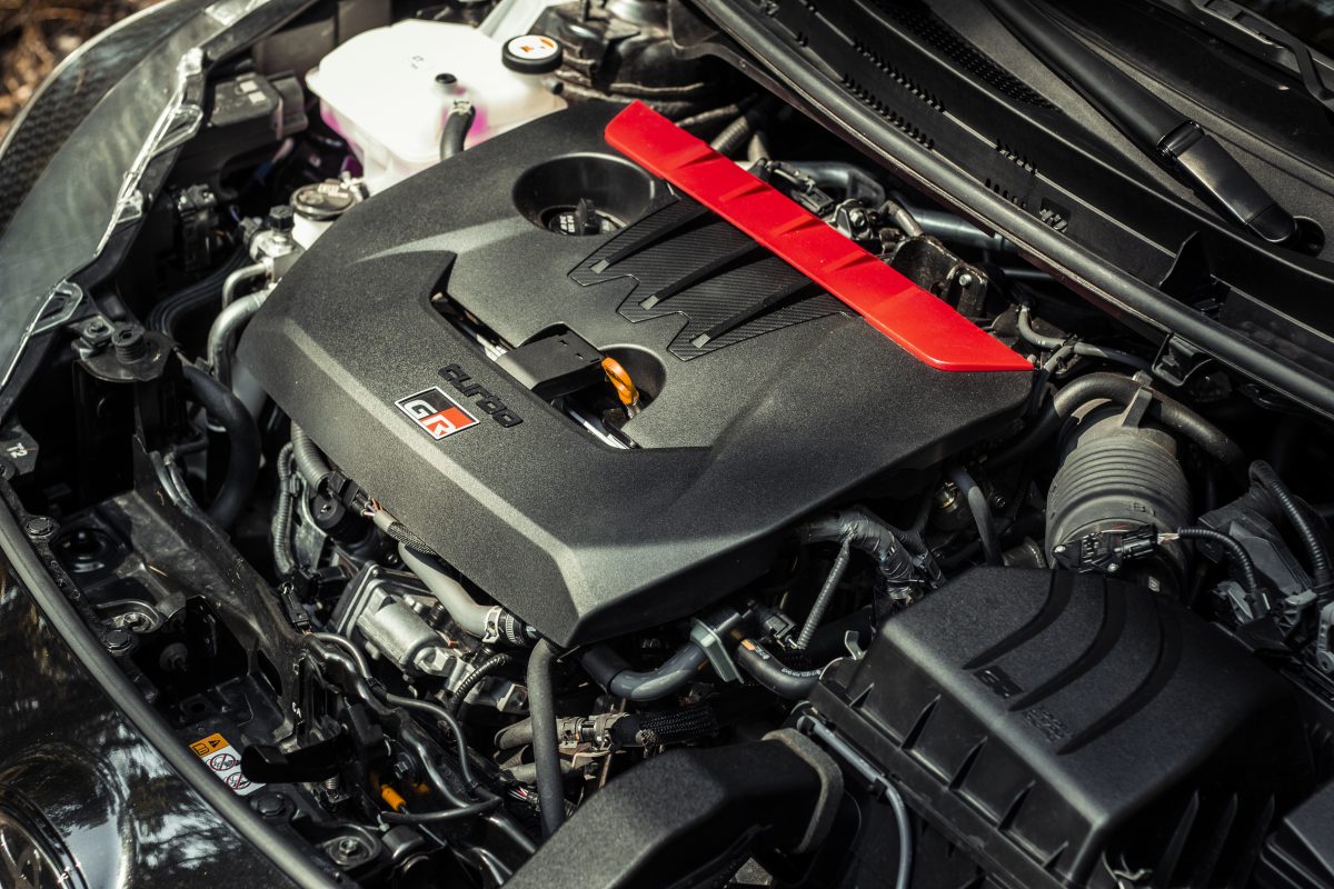 Toyota GR Yaris - motor detail