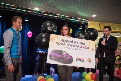 Vítězka vozu Toyota Aygo
