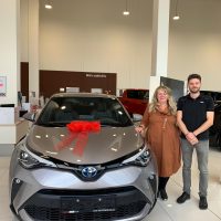 předání nová Toyota C-HR